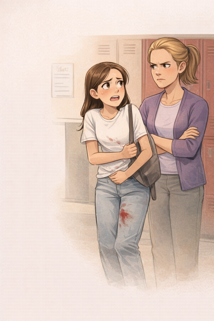 AIO? My daughter didn’t listen to the teacher during a female emergency and is now receiving a referral