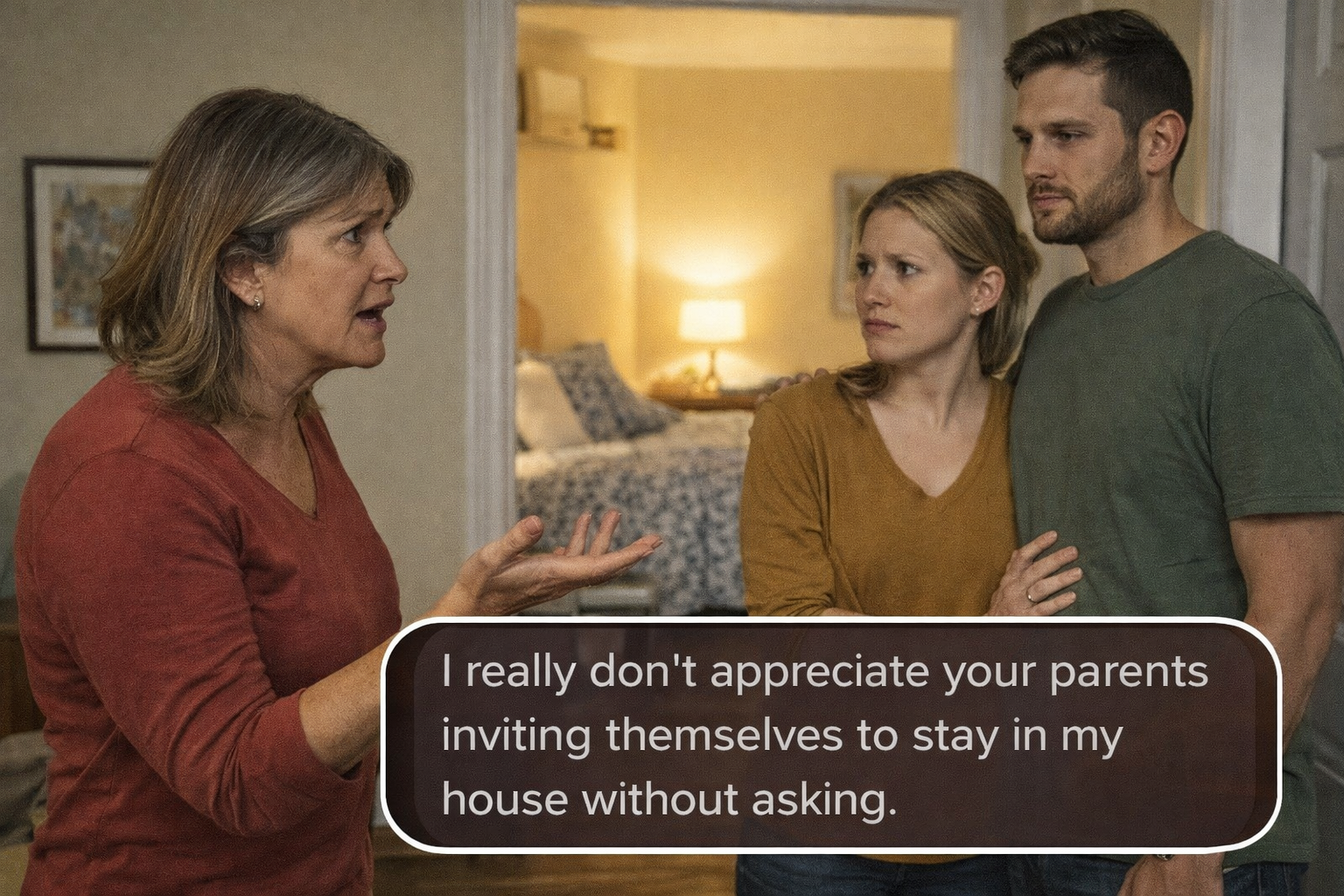 AITAH for calling out "houseguests" who didn't ask to stay?