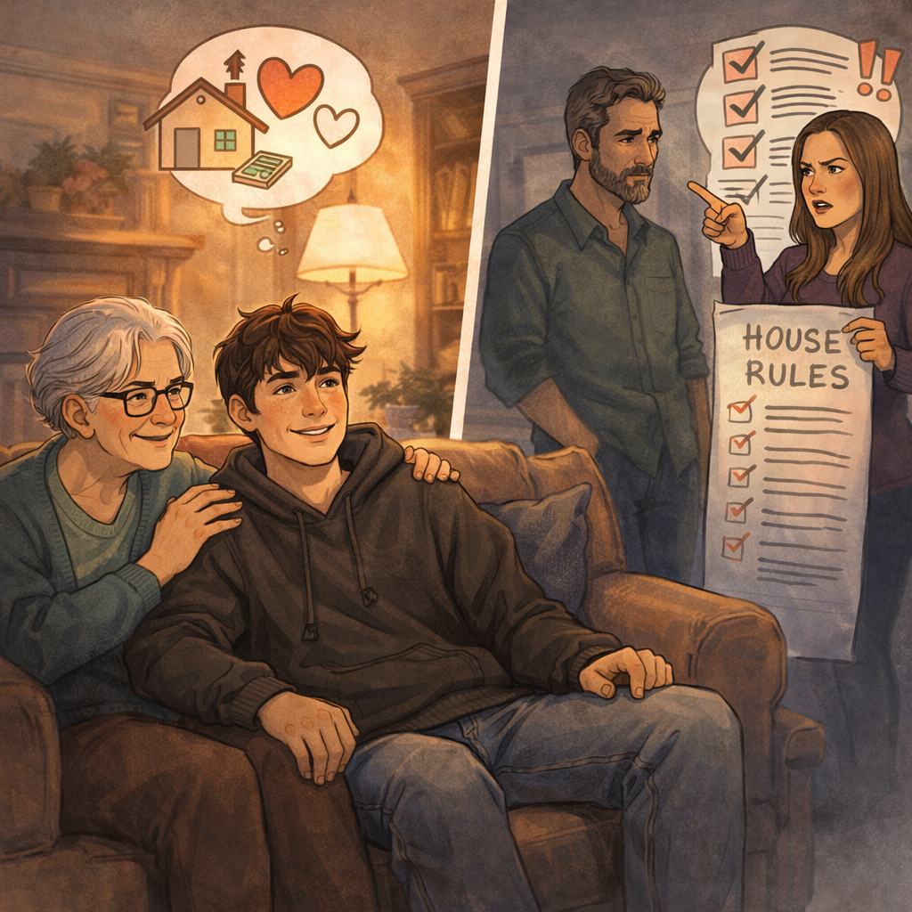 AITAH for deciding to stay full time with my grandparents because I don't want to follow rules set by my dad's girlfriend?